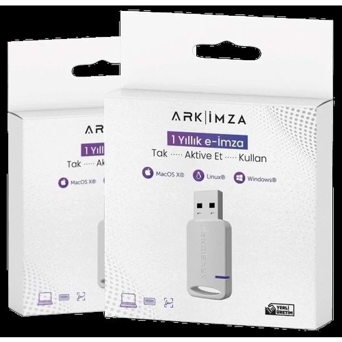 E-İmza 1 Yıllık / Usb Kolay Kullanım
