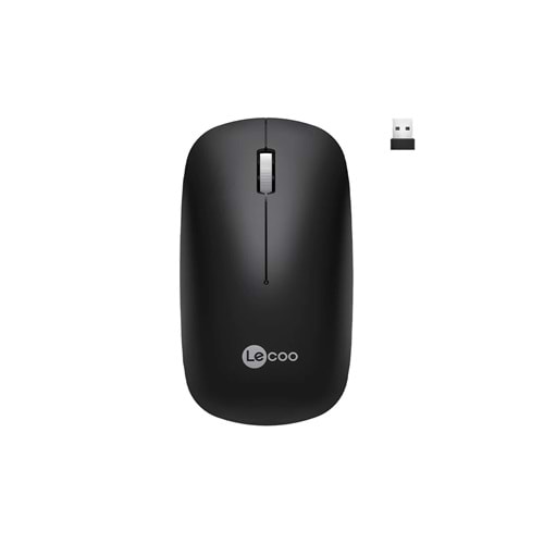 Lecoo WS214 Kablosuz 1200DPI 3 Tuşlu Optik Mouse Siyah