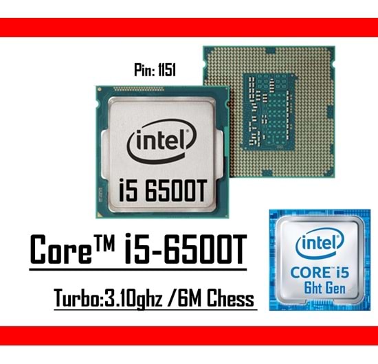 Intel® Core™ i5 6500T 6M Cache, up to 3.10 GHz